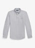 Oxford slim fit overhemd met button down kraag - Donkerblauw