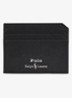 Pasjeshouder van leer met logo - Black / Zwart