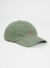 Pet met borduring en logo - Groen