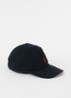 Pet met logoborduring - Polo Black/ Rl 2000 Red