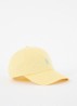 Pet met logoborduring  - Geel