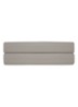 Player hoeslaken van katoen perkal, hoekhoogte 33 cm - Donkerbeige