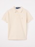 Polo met logo - Beige