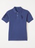 Polo met logo - Donkerblauw
