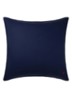 Polo Player Ruffle kussensloop van katoen perkal 80TC - Donkerblauw
