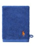 Polo Player washand - 15 x 21 cm - Kobaltblauw