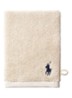 Polo Player washand - 15 x 21 cm - Beige