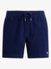 Polo Prepster regular fit korte broek van corduroy - Newport Navy / Donkerblauw