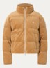 Puffer jack met donsvulling en afneembare capuchon - Oranje