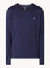 Pyjamatop met logo - Donkerblauw