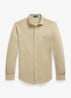 Regular fit overhemd met logo - RL Khaki / Khaki