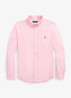 Regular fit overhemd van piqué katoen - Caramel Pink C7952-3VI8