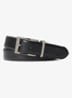 Riem van leer - Black/Refined Navy / Zwart