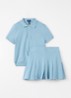 Set van polo met rok - Blauw