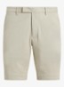 Slim fit korte chino met steekzakken - Classic Stone / Beige