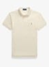 Slim fit polo van piqué katoen - Parchment Cream/C8634-3ZOB