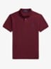 Slim fit mesh Polo-shirt - Spring Wine Heather/C7996-3T06