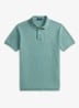 Slim fit mesh Polo-shirt - Greenscape / Groen