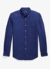 Slim fit overhemd met button down-kraag - Freshwater / Donkerblauw
