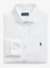 Slim fit overhemd met logoborduring - 5499D White / Wit