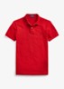 Slim fit polo van piqué katoen met logoborduring - RL2000 Red / Rood