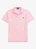 Slim fit polo van piqué katoen - Carmel Pink/C7349