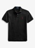 Slim fit polo van piqué katoen - Polo Black/C3870