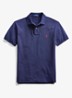 Slim fit polo van piqué katoen - Newport Navy / Donkerblauw