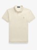 Slim fit polo van piqué katoen - Parchment Cream/C8634-3ZOB