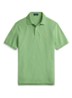 Slim fit polo van piqué katoen - Outback Green / Groen