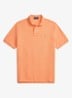 Slim fit polo van piqué katoen - Pompano Orange/C5566-47X1