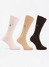 Sokken 3-pack - Bruin