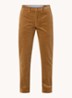 Straight fit chino van corduroy met stretch - Camel