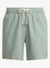 Straight fit korte chino met stretch - Nautical Ink / Blauw