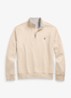Sweater met halve rits en logoborduring - Expedition Dune Heather