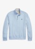 Sweater met halve rits en logoborduring - Isle Hearher