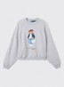 Sweater met logo - Grijsmele