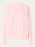 Sweater met logo - Roze