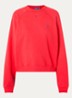 Sweater met logoborduring - Rood