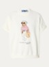 Sweater met logoprint - Gebroken wit