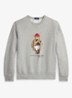 Sweater met logoprint - Andover Hthr / Grijs