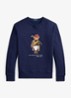 Sweater met logoprint - Newport Navy / Donkerblauw