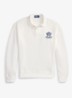 Sweater met polokraag en logo - White / Wit