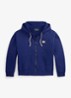 Sweatvest met capuchon en steekzakken - Dark Cobalt-2X28