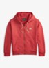 Sweatvest met capuchon en steekzakken - Sunrise Red-2YFV