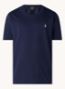 T-shirt met logo - Donkerblauw