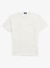 T-shirt met logo - Clubhouse Cream / Crème