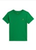 T-shirt met logoborduring - Groen