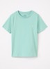 T-shirt met logoborduring - Lichtgroen
