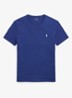 T-shirt met logoborduring - Earth Blue/C8135-45TZ